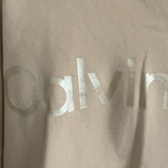 Calvin Klein Tan Hoodie Sweatshirt performance - Picture 2 of 6